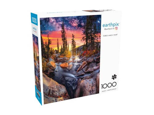 Buffalo Games - Earthpix - Forest Magic Hour - 1000 Piece Jigsaw Puzzle for Adults Challenging Puzzle Perfect for Game Nights - Finished Puzzle Size is 26.75 x 19.75 - 3