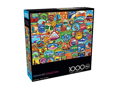 Buffalo Games - Lewis T. Johnson - National Park Patches - 1000 Piece Jigsaw Puzzle for Adults Challenging Puzzle Perfect for Game Nights - Finished Puzzle Size is 26.75 x 19.75 - 3