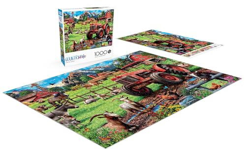 Buffalo Games - P.D. Moreno - Time for Chores - 1000 Piece Jigsaw Puzzle for Adults Challenging Puzzle Perfect for Game Nights - Finished Puzzle Size is 26.75 x 19.75 - 4