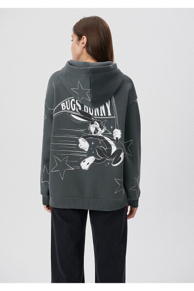 Bugs Bunny Printed Grey Sweatshirt 1S10026-70092 - 4