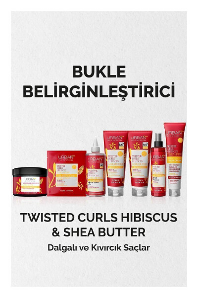 Bükülmüş Bukleler Hibiskus & Shea Yağı Durulanmayan Bakım Kremi 175 ml - 19