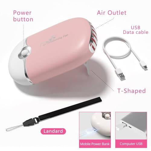 Buqikma Lash Shampoo for Lash Extensions: 2.11Floz Eyelid Cleansing Foams,USB Mini Lash Fan,Bottle Mascara Brush Cleaning Brush Lash Cleaning Kit for Professional & Home Use(Pink) - 8