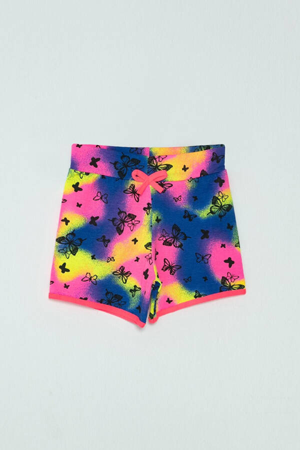 Butterfly Pattern Girl Shorts - 1