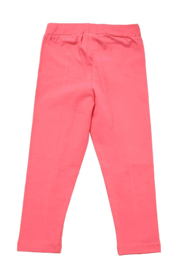 Buttoned Baby Girl Leggings Pink - 23