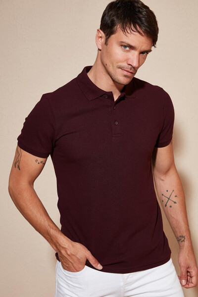 Buttoned Regular Fit Polo T-Shirt 5902127 - 14