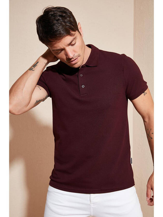 Buttoned Regular Fit Polo T-Shirt 5902127 - 6