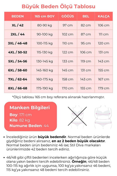 Büyük Beden Beli Ve Paçası Lastikli Dar Paça Cepli Jogger Eşofman Altı 303172 - 3