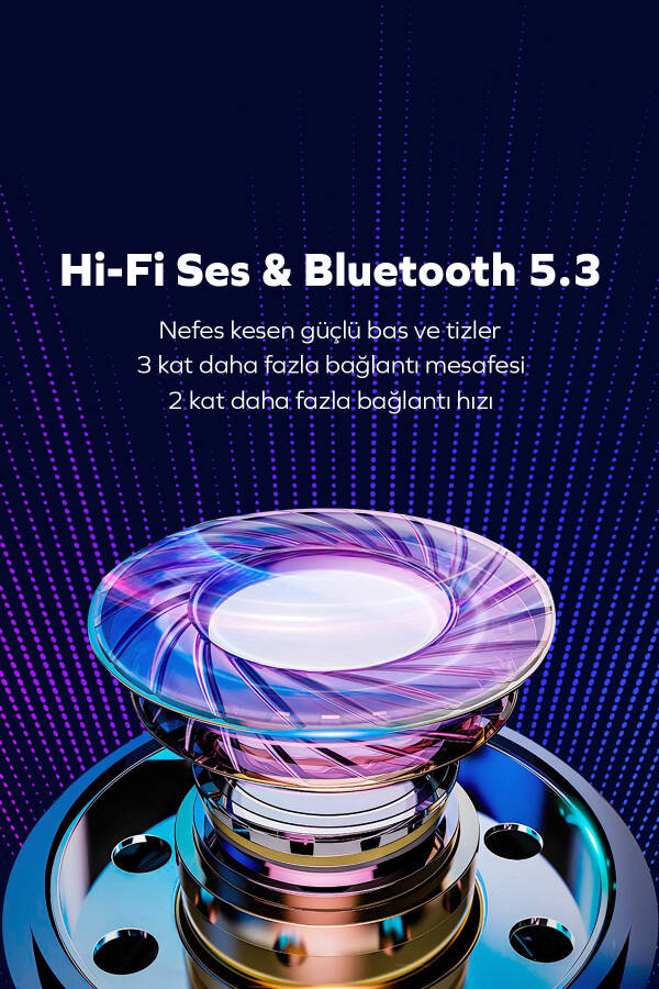 by Deji Curvy Kablosuz Bluetooth Kulak İçi Kulaklık, HD Mikrofonlu Ultra Hafif, HiFi Ses - 10