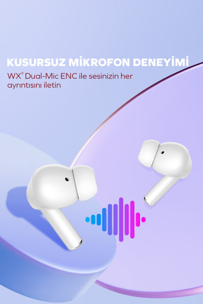 by Deji Pro LED Göstergeli Kablosuz Bluetooth Kulaklık, HiFi, HD 4 Mikrofon, ENC, Derin Bas - 10