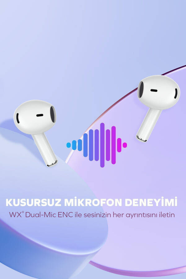 by Deji SE Kablosuz Bluetooth Kulaklık, HD 4 Mikrofon, ENC Gürültü Önleme, HiFi Stereo - 3