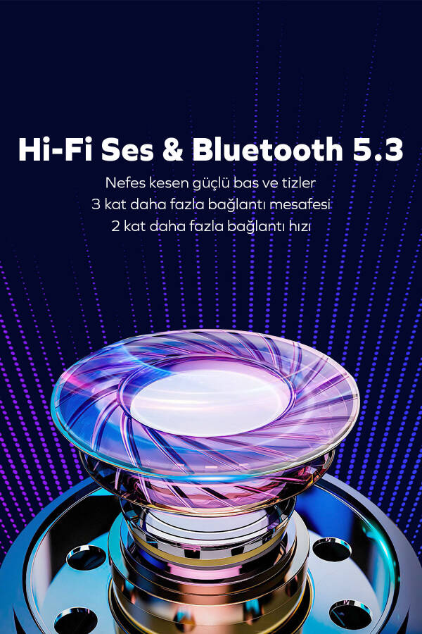 by Deji SE Kablosuz Bluetooth Kulaklık, HD 4 Mikrofon, ENC Gürültü Önleme, HiFi Stereo - 9