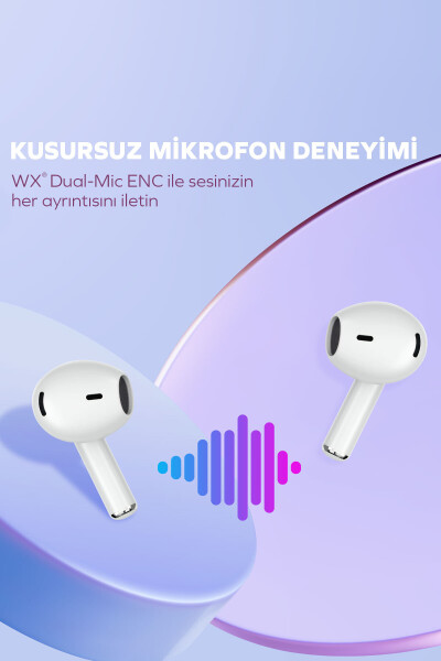 by Deji SE Kablosuz Bluetooth Kulaklık, HD 4 Mikrofon, ENC Gürültü Önleme, HiFi Stereo - 10