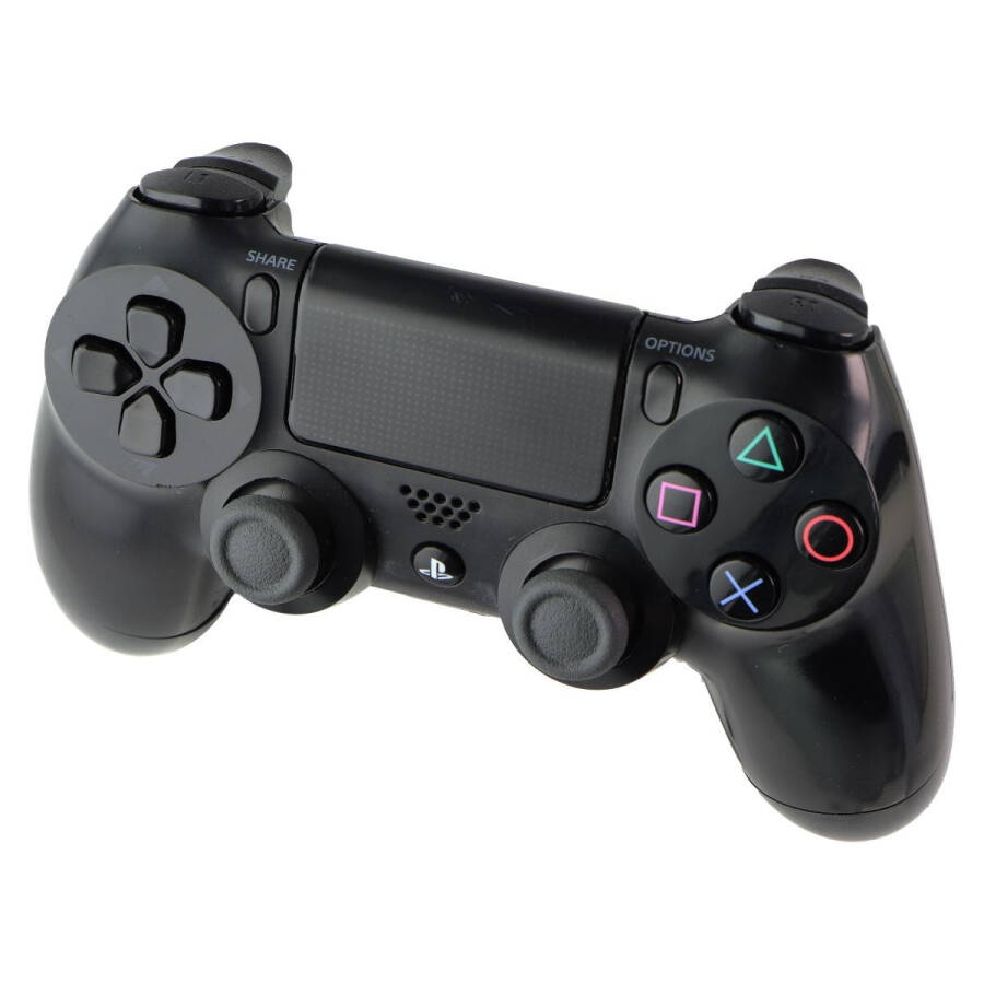 Бывший в употреблении беспроводной контроллер Sony DualShock 4 для PlayStation 4 (CUH-ZCT2U) — черный - 1