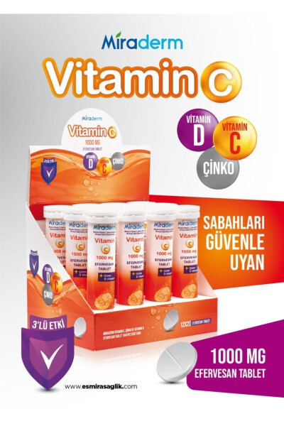 C Vitamini 3 Lü Etki 1000 Mg 20 Efervesan - 9