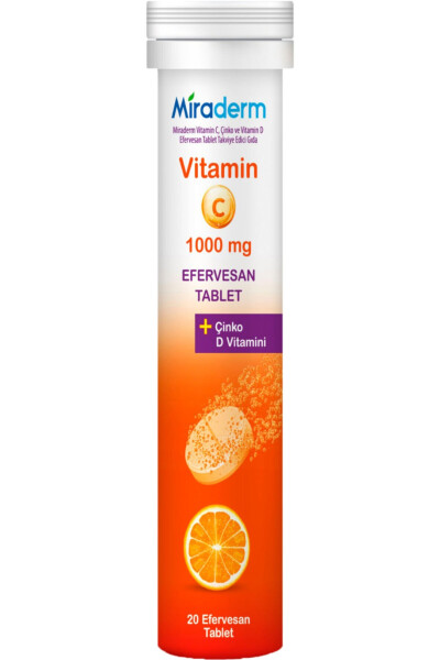 C Vitamini 3 Lü Etki 1000 Mg 20 Efervesan - 10