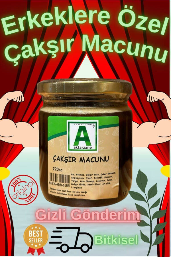 Çakşır Otu Macunu Çakşır Macunu Ginseng 220cc Avantaj 3 Kavanoz Gizli Gönderi - 2