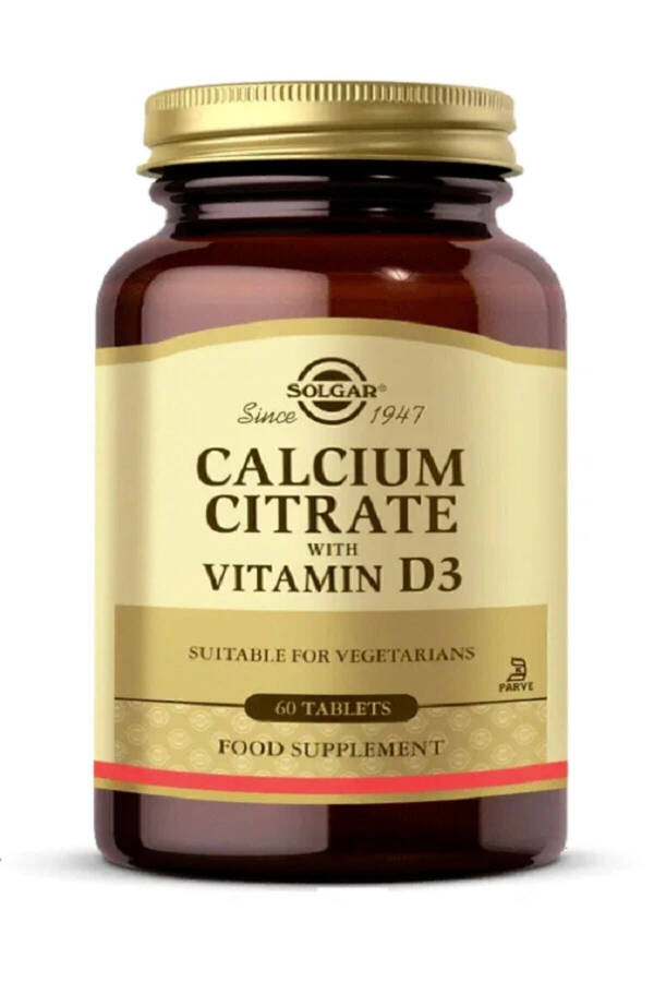 Calcium Citrate Vitamin D3 60 Tablets - 9