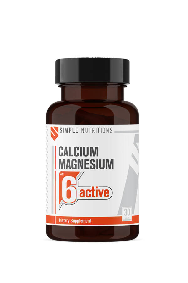 Calcium Magnesium with 6-Active Complex 30 Tablets - 1