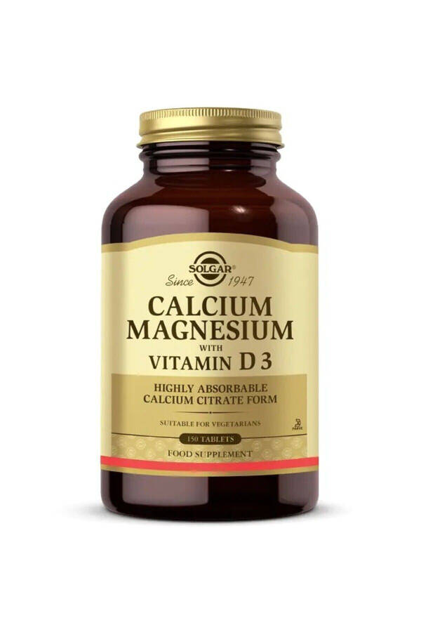 Calcium Magnesium With Vitamin D3 150 Tablets - 7