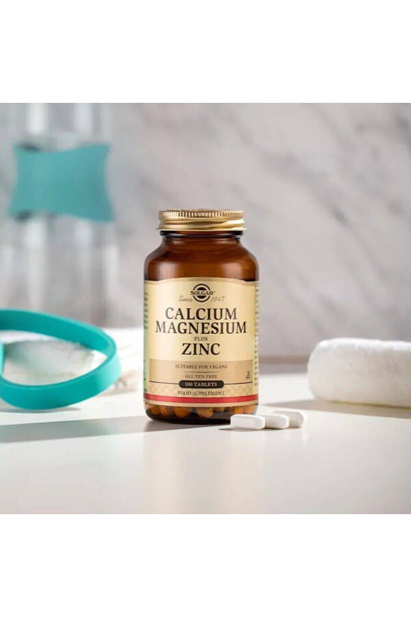 Calcium Magnesium Zinc 100 Tablets - 6