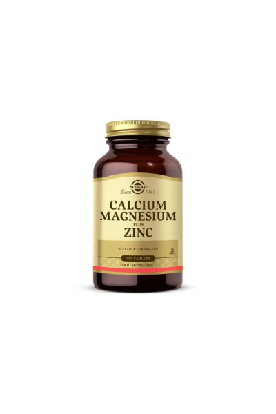 Calcium Magnesium Zinc 100 Tablets - 2