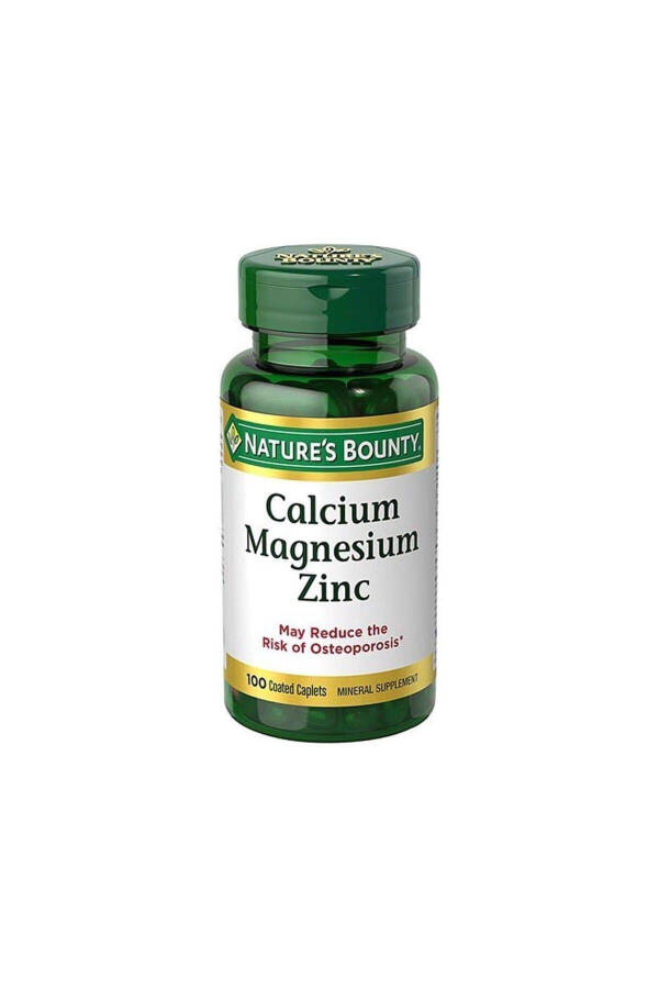 Calcium Magnesium Zinc 100 Tablets - 3