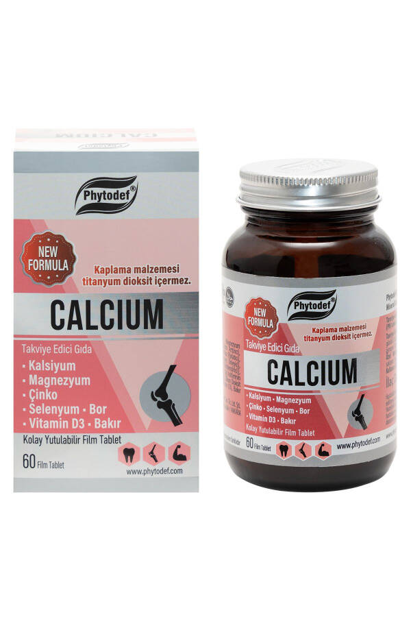 Calcium Magnesium Zinc - 60 Tablets - 5