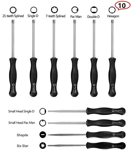 CALU LUKY Carburetor Adjustment Tool kit for 2 Common Cycle Carburator Adjusting Small Engine Carb Tune up Adjusting Tool- Echo Poulan Husqvarna MTD Ryobi Homelite String Trimmer - 2