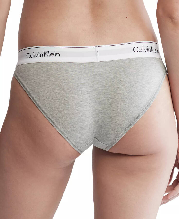 Calvin Klein Ayollar uchun Zamonaviy Paxta Bikini Ichki Kiyim F3787 Kulrang Melanj - 3