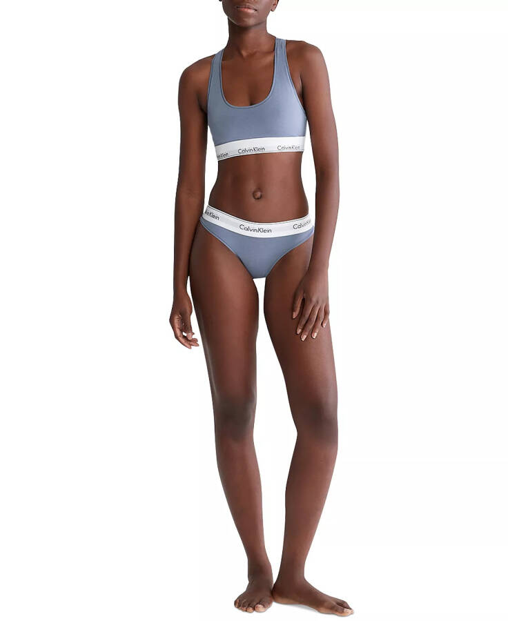 Calvin Klein Kadın Modern Pamuk Bikini Külot F3787 Flint Stone - 4