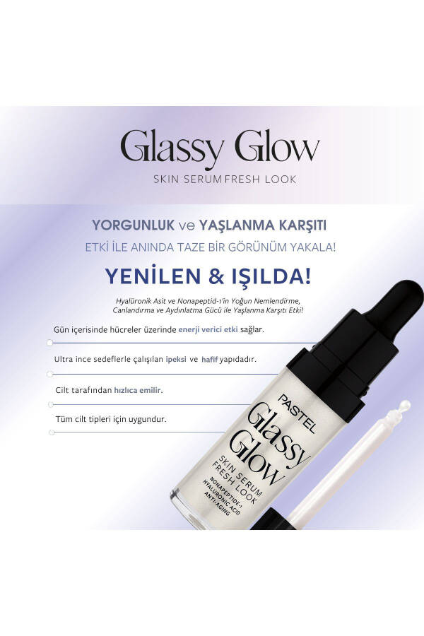 Cam Gibi Parlaklık Cilt Serumunun Taze Görünüm Yüz Serumu 14.4 ml - 29