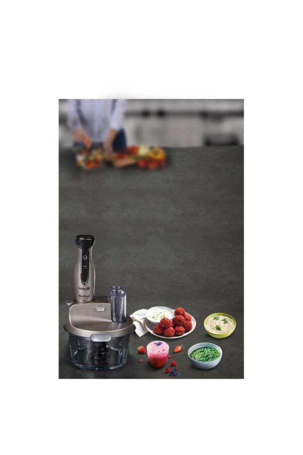 CAM Kitchen Robot 1.5 L Large Capacity, Turbo Function 1500W Powerful Motor, Lamp Gift! - 4