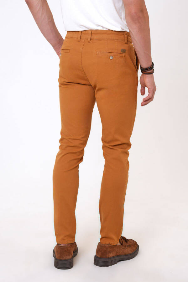 Camel Slim Fit paxtadan tikilgan mustahkamlangan chino shim - 3