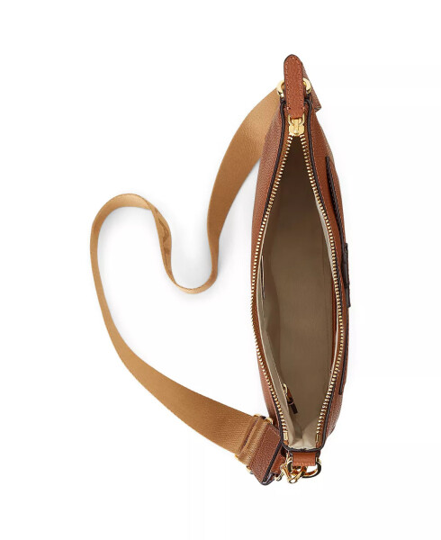 Cameryn Pebbled Leather Small Crossbody Lauren Tan - 2