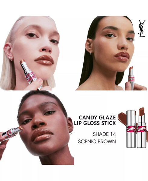 Candy Glaze Dudak Parlatıcısı Çubuğu 14 MANZARALI KAHVERENGİ - 8