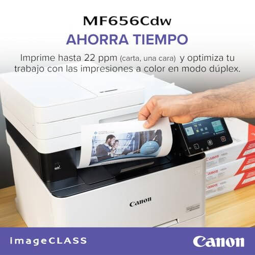 Canon Color imageCLASS MF656Cdw - Многофункциональное устройство, двусторонняя печать, беспроводной лазерный принтер с 3-летней ограниченной гарантией, белый - 3