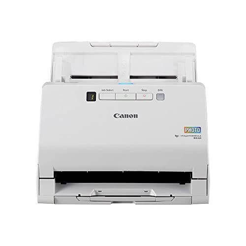 Canon imageFORMULA RS40 Photo and Document Scanner, with Auto Document Feeder | Windows and Mac | Scans Photos - Vibrant Color - USB Interface - 1200 DPI - High Speed - Easy Setup - 1