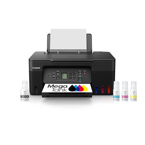 Canon MegaTank G3270 All-in-One Wireless Inkjet Printer. for Home Use, Print, Scan and Copy, Black - 1