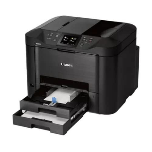 Canon Office and Business MB5420 Simsiz Ko‘p Funktsiyali Printer, Skaner, Nusxalash va Faks, Mobil va Ikki Tomonlama Chop etish bilan, Qora, Stolda - 4