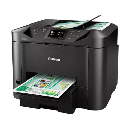 Canon Office and Business MB5420 Wireless All-in-One Printer,Scanner, Copier and Fax, with Mobile and Duplex Printing, Black, Desktop - 11