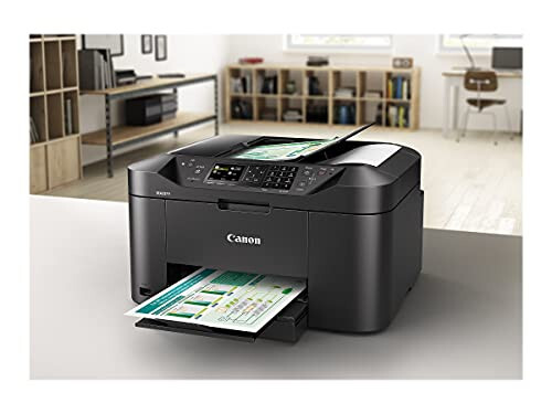 Canon Office Products MAXIFY MB2120 Simsiz Rangli Foto Surat Bosish Apparati Skaner, Nusxa Ko'chiruvchi va Faks bilan - 5