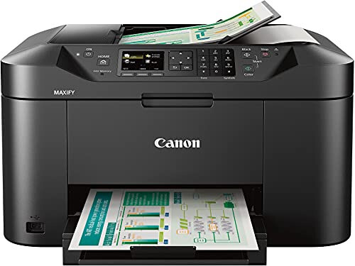 Canon Office Products MAXIFY MB2120 Wireless Color Photo Printer with Scanner, Copier and Fax - 6