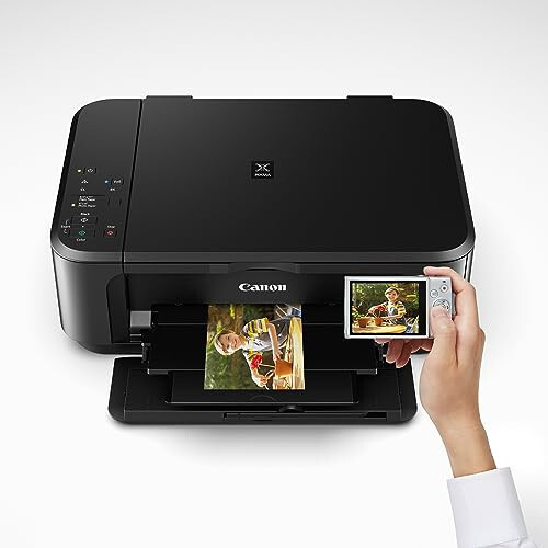 Canon Pixma MG3620 Kablosuz Hepsi Bir Arada Renkli Mürekkep Püskürtmeli Yazıcı, Mobil ve Tablet Baskı Özelliğiyle, Siyah - 4