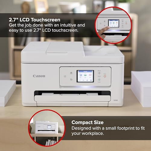 Canon PIXMA TR7820 - Simsiz Uy Uyda Uskuna Printer - 2