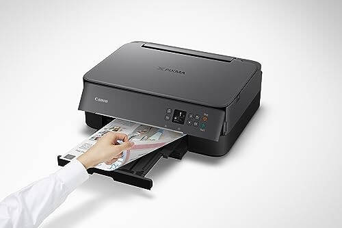 Canon PIXMA TS6420a Çok Fonksiyonlu Kablosuz Mürekkep Püskürtmeli Yazıcı [Yazdırma, Kopyalama, Tarama], Siyah, Alexa ile Çalışır - 6