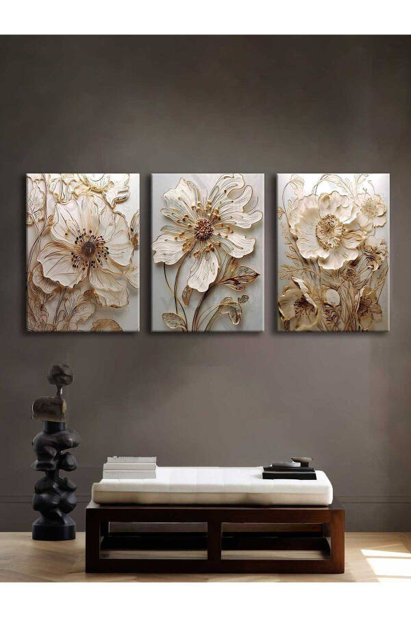 Canvas Wall Art 3 Piece Canvas Painting Set - Voov4231 - 1