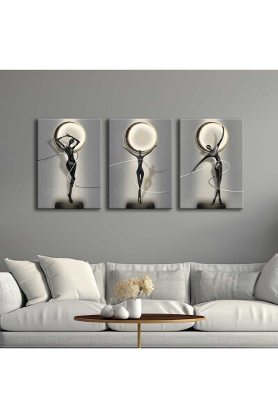 Canvas Wall Art 3 Piece Canvas Painting Set - VOOV4273 - 2