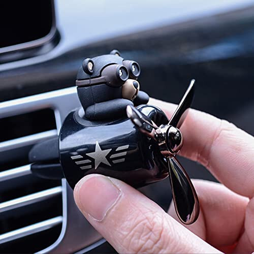 Car Air Freshener, Cartoon Pilot Car Diffuser Car Outlet Vent Decoration, Car Perfume Ornament Car Accessories (style D) - 5