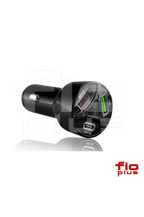 Car Charger with 2 USB + 20w PD Charging Output, Fast Charging Support 55w - 2