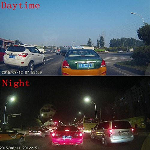 Car DVR Rear View Mirror Video Recorder 4.3